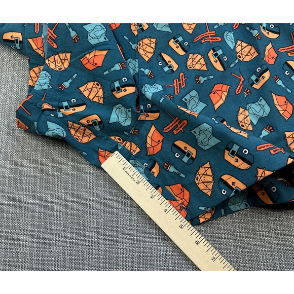 The North Face Shorts Mens XXL Pull-on Allover Camping Print Class V New - Picture 12 of 16